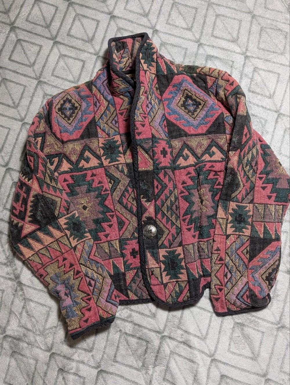 Don't Mess With Texas Brand Southwestern Pattern Jacket